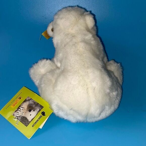 Steiff Zoo Berlin Original Knut plush alpaca #113055 w/tags Polar Bear - Picture 4 of 10